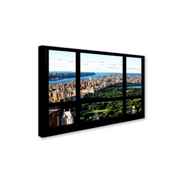 Philippe Hugonnard 'Central Park Window View' Canvas Art,16x24